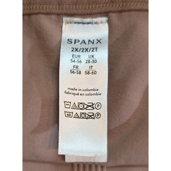 Spanx Ecocare Bralette Chestnut Brown Women’s 2X Wireless Comfort Top Pullon - Picture 3 of 4